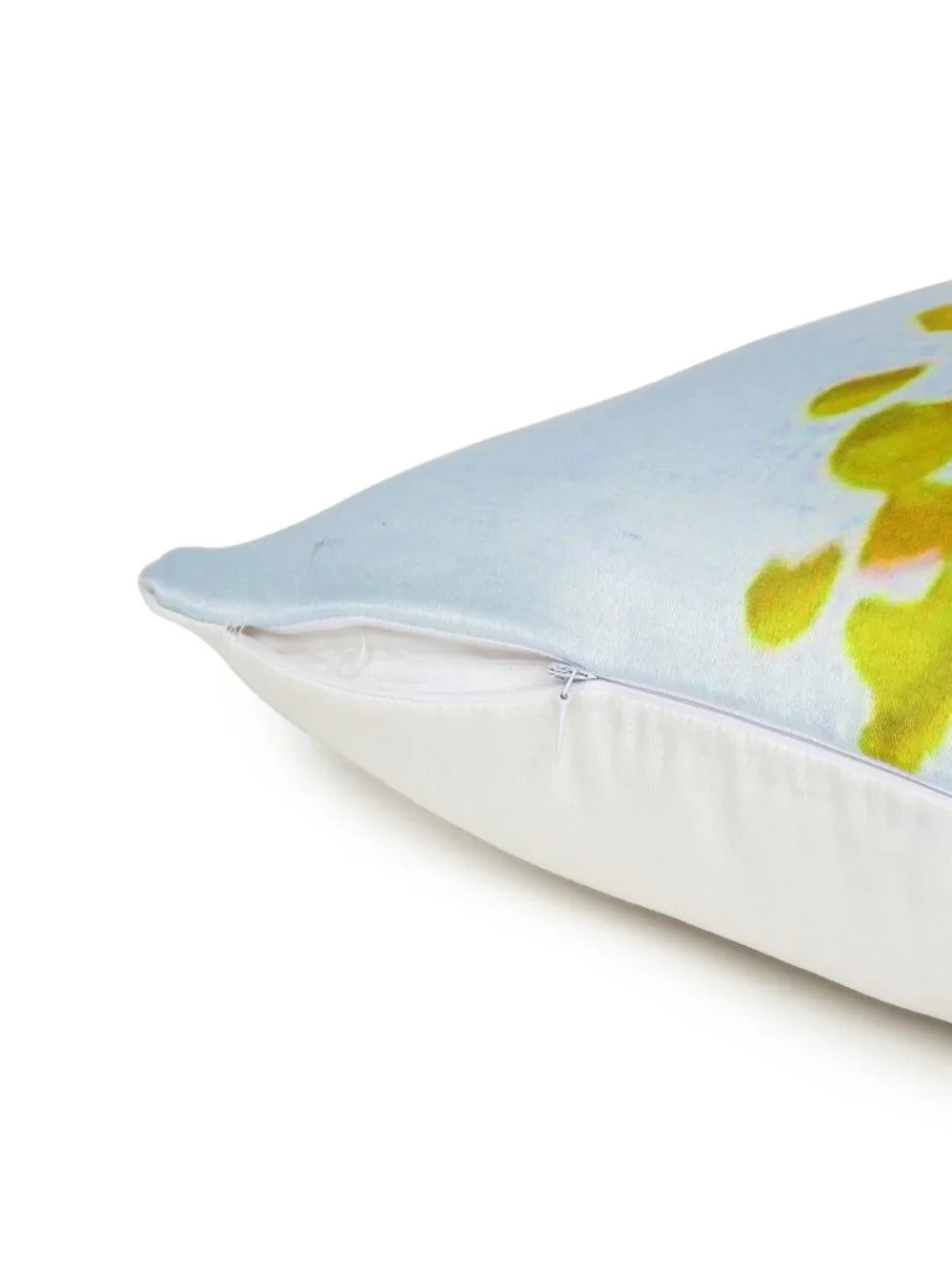 Oussum Cotton Pillow Case Floral Printed Multicolor Cushion Cover Set of 2